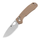 honey badger cross bolt drop point medsmall TAN