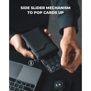 VULKIT - VC311 Pop-Up Wallet - Black